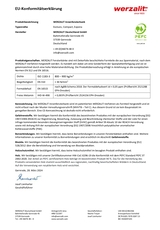 Werzalit Sertifikatas